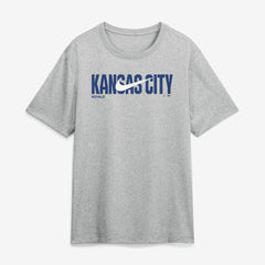 Kansas City Royals Swoosh Legend Dri-FIT T-Shirt - Heather Gray | Nike