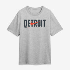Detroit Tigers Swoosh Legend Dri-FIT T-Shirt - Heather Gray | Nike