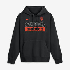 Baltimore Orioles Primetime Club Hoodie - Black | Nike