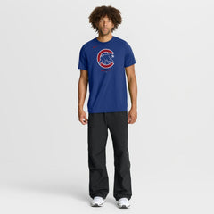 Chicago Cubs Tri-Blend Logo T-Shirt - Royal | Nike