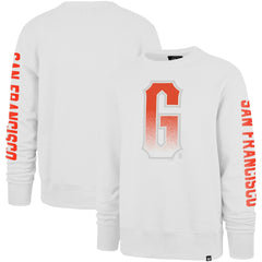 San Francisco Giants City Connect Legend Headline Pullover Sweatshirt - White | 47 brand
