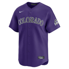 Colorado Rockies Alternate Limited Jersey - Purple | Nike