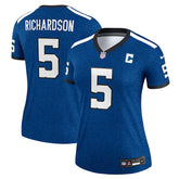 Anthony Richardson Indianapolis Colts Women's Alternate Legend Player Performance Top - Royal | Nike cheap