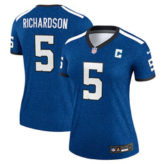 Anthony Richardson Indianapolis Colts Women's Alternate Legend Player Performance Top - Royal | Nike cheap