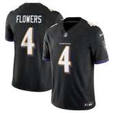 Zay Flowers Baltimore Ravens Alternate Vapor F.U.S.E. Limited Jersey - Black | Nike sale