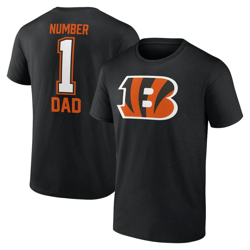 Cincinnati Bengals Father's Day T-Shirt - Black for sale