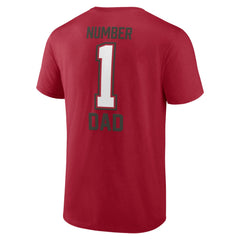 Tampa Bay Buccaneers Father's Day T-Shirt - Red for sale
