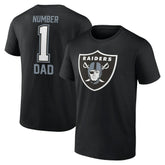 Las Vegas Raiders Father's Day T-Shirt - Black for sale