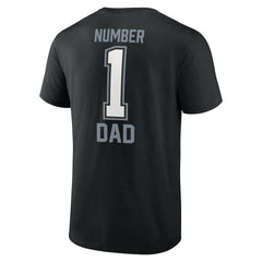 Las Vegas Raiders Father's Day T-Shirt - Black for sale
