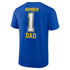 Los Angeles Rams Father's Day T-Shirt - Royal outlet