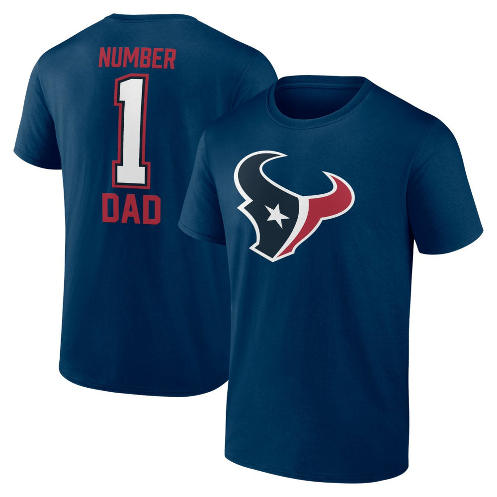 Houston Texans Father's Day T-Shirt - Navy outlet