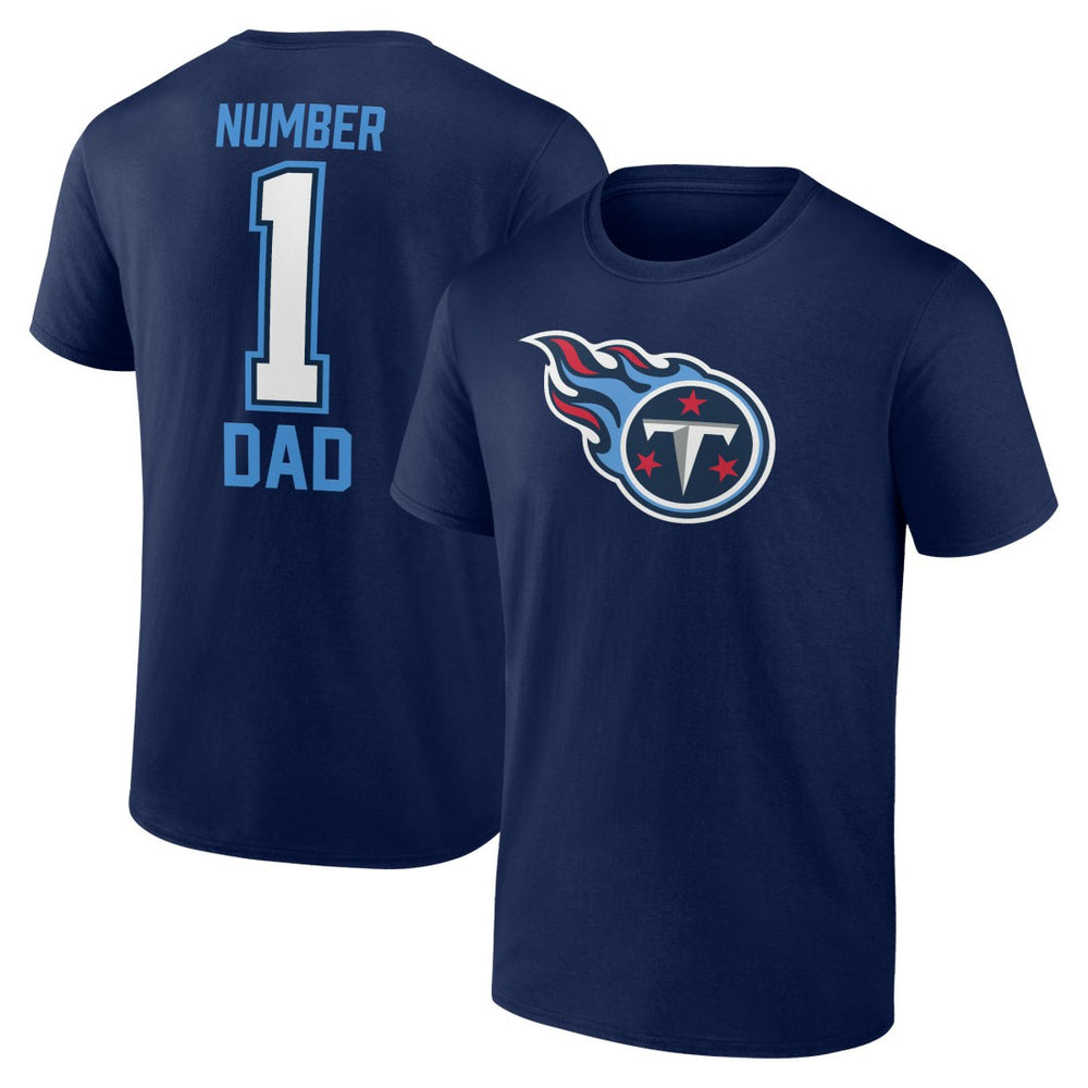 Tennessee Titans Father's Day T-Shirt - Navy cheap