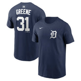 Riley Greene Detroit Tigers Home Name & Number T-Shirt - Navy | Nike