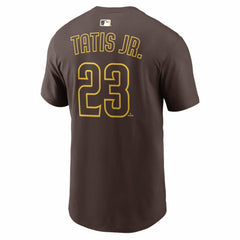 Fernando Tatis Jr. San Diego Padres Name & Number T-Shirt - Brown | Nike