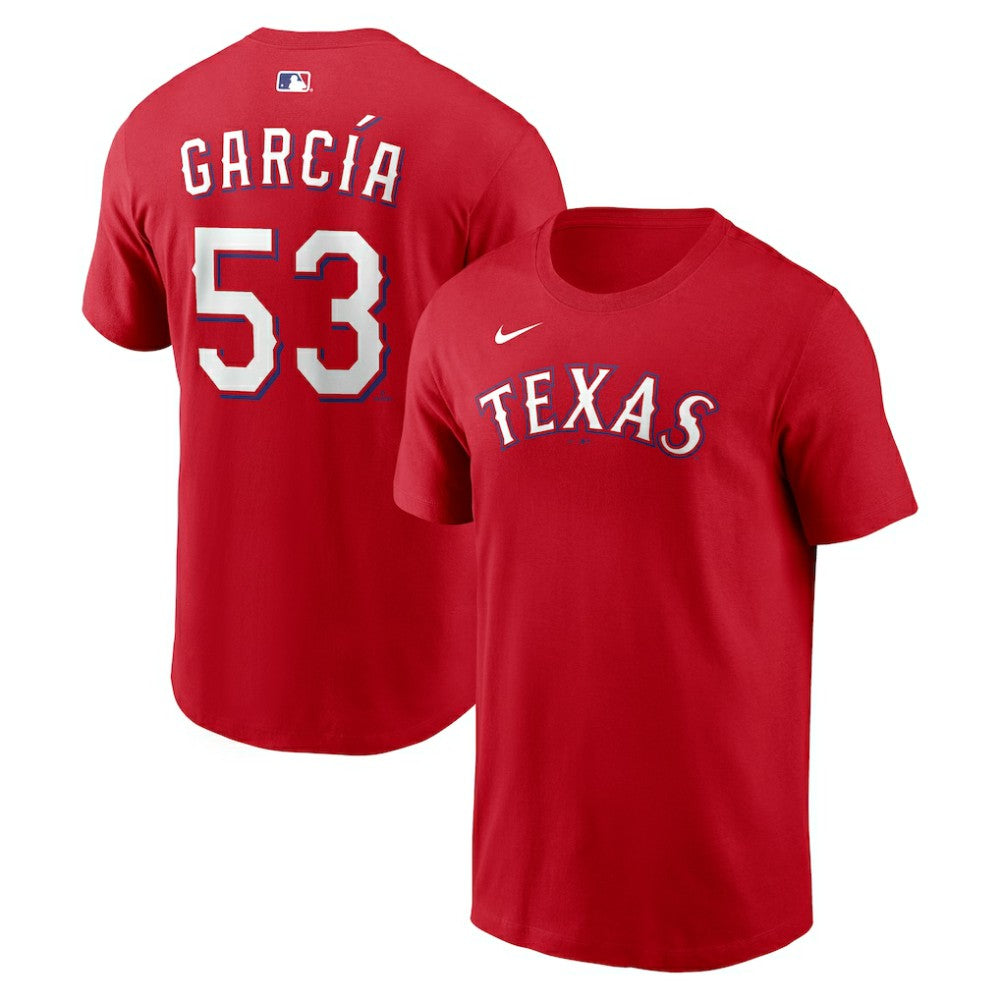 Adolis Garcia Texas Rangers Name & Number T-Shirt - Red | Nike