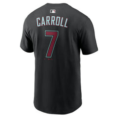 Corbin Carroll Arizona Diamondbacks Name & Number T-Shirt - Black | Nike