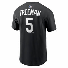 Freddie Freeman Los Angeles Dodgers Name & Number T-Shirt - Black | Nike