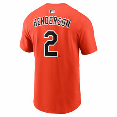 Gunnar Henderson Baltimore Orioles Name & Number T-Shirt - Orange | Nike