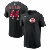 Elly De La Cruz Cincinnati Reds Name & Number T-Shirt - Black | Nike