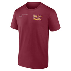 Washington Commanders Split Zone T-Shirt - Burgundy outlet
