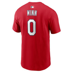 Masyn Winn St. Louis Cardinals Home Name & Number T-Shirt - Red | Nike