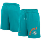 Miami Dolphins Arched Kicker Shorts - Aqua | Nike sale