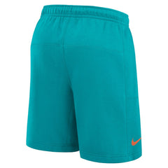 Miami Dolphins Arched Kicker Shorts - Aqua | Nike sale
