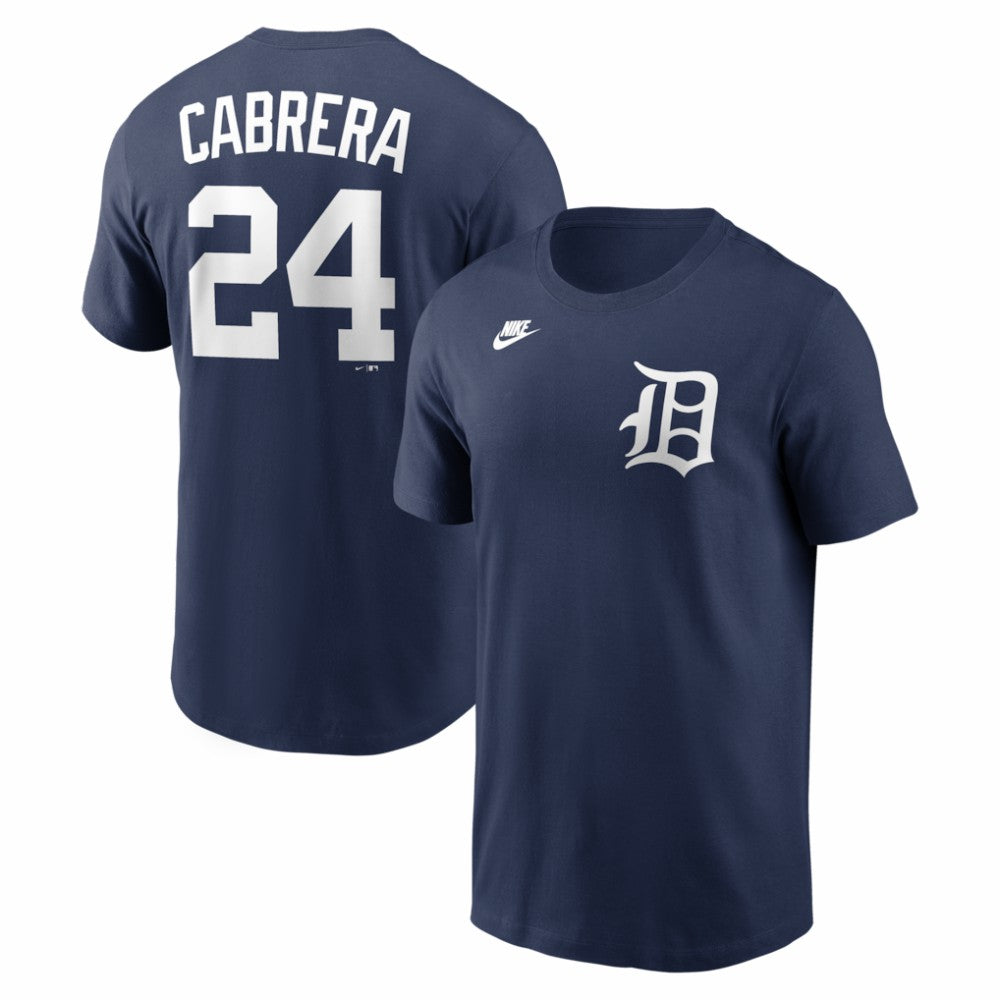 Miguel Cabrera Detroit Tigers Cooperstown Collection Name & Number T-Shirt - Navy | Nike