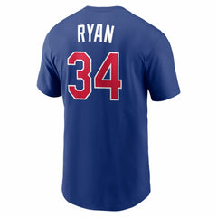 Nolan Ryan Texas Rangers Cooperstown Collection Name & Number T-Shirt - Royal | Nike