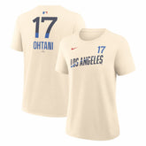 Shohei Ohtani Los Angeles Dodgers Women's City Connect Name & Number T-Shirt - Natural | Nike