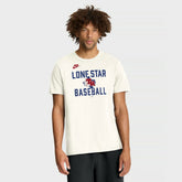 Texas Rangers Cooperstown Collection ‘70s-Inspired T-Shirt - Cream | Nike