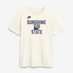 Tampa Bay Rays Cooperstown Collection ‘70s Inspired T-Shirt - Cream | Nike