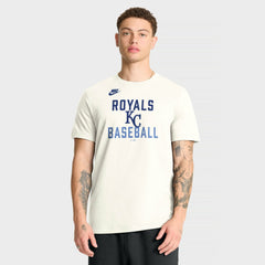 Kansas City Royals Cooperstown Collection ‘70s Inspired T-Shirt - Cream | Nike