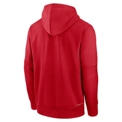 Los Angeles Angels Authentic Collection Practice Performance Pullover Hoodie - Red | Nike