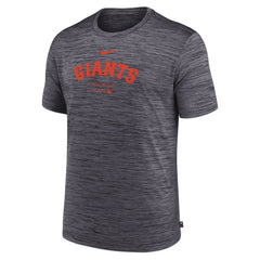 San Francisco Giants Authentic Collection Velocity Performance Practice T-Shirt - Charcoal | Nike