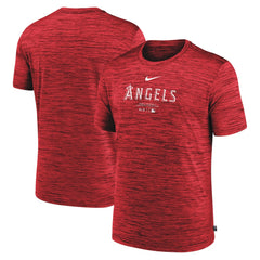 Los Angeles Angels Authentic Collection Velocity Performance Practice T-Shirt - Red | Nike