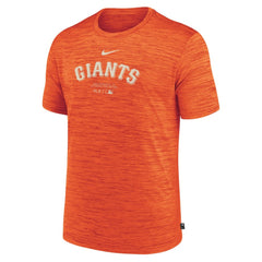 San Francisco Giants Authentic Collection Velocity Performance Practice T-Shirt - Orange | Nike