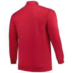 Tampa Bay Buccaneers Profile Big & Tall Fleece Quarter-Zip Jacket - Red sale