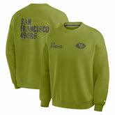 San Francisco 49ers Oversized Type Play Multi Sweatshirt - Green discount