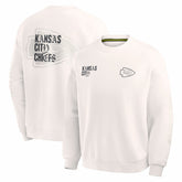 Kansas City Chiefs Oversized Type Play Multi Sweatshirt - Cream online