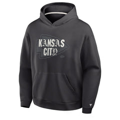 Kansas City Chiefs Oversized Type Play Location Hoodie - Black cheap