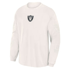 Las Vegas Raiders Oversized Type Play Long Sleeve T-Shirt - Gray cheap