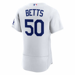 Mookie Betts Los Angeles Dodgers Home Authentic Jersey - White | Nike