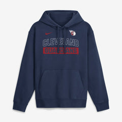Cleveland Guardians Primetime Club Hoodie - Navy | Nike