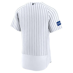 New York Yankees Home Sponsor Patch Authentic Jersey - White | Nike