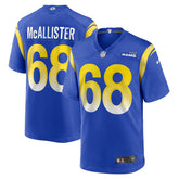 Mike McAllister Los Angeles Rams Home Game Jersey - Royal | Nike on sale