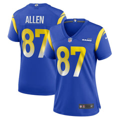Davis Allen Los Angeles Rams Women's Home Game Jersey - Royal | Nike sale