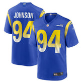 Desjuan Johnson Los Angeles Rams Home Game Jersey - Royal | Nike for sale