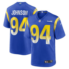 Desjuan Johnson Los Angeles Rams Home Game Jersey - Royal | Nike for sale