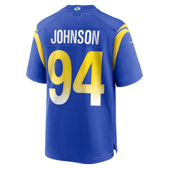 Desjuan Johnson Los Angeles Rams Home Game Jersey - Royal | Nike for sale